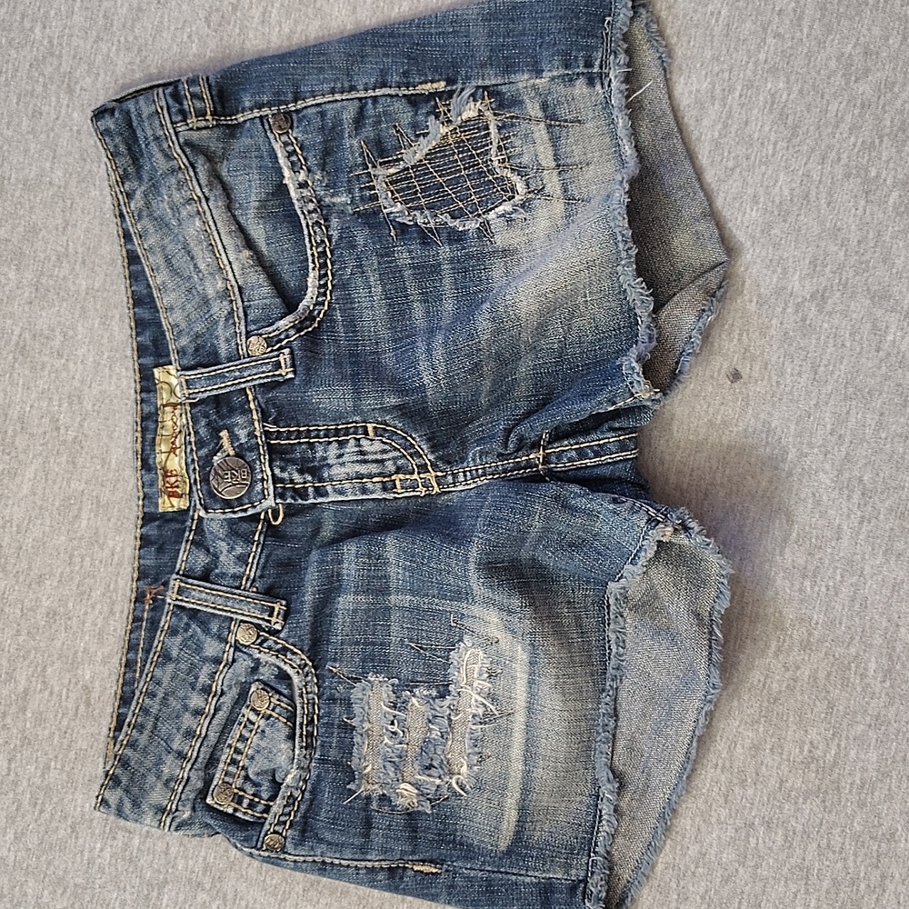 Denim Distressed Women's Shorts BKE BY BUCKLE FRAYED - Picture 16 of 16